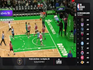 NBA季前赛 尼克斯VS凯尔特人 20231018